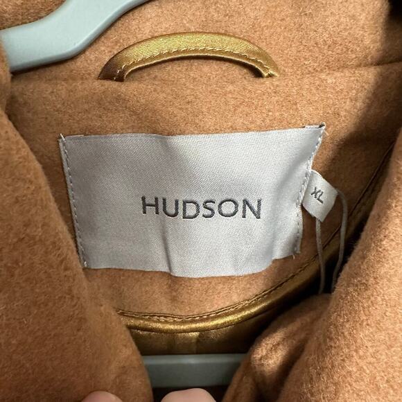 Hudson men’s NWT’s oversized double breasted wool blend coat. Size XL - Picture 4 of 8